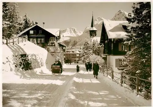 AK / Ansichtskarte  Arosa_GR Dorfstrasse Arosa_GR