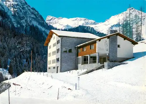 AK / Ansichtskarte  Marmorera_GR Gemeindehaus Marmorera Ski und Ferienhaus  