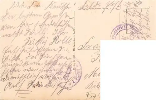 AK / Ansichtskarte  Diedenhofen_Thionville_57_Moselle Kaiserliches Postamt Feldpost 