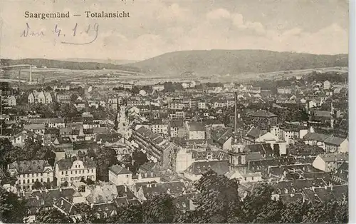 AK / Ansichtskarte  Saargemuend_Sarreguemines_57_Moselle Panorama 