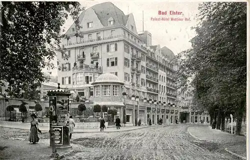 AK / Ansichtskarte  Bad_Elster Palast Hotel Wettiner Hof Bad_Elster