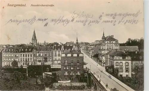 AK / Ansichtskarte  Saargemuend_Sarreguemines_57_Moselle Neunkircherstrasse 