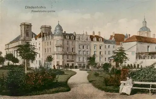 AK / Ansichtskarte  Diedenhofen_Thionville_57_Moselle Moselstadenpartie 