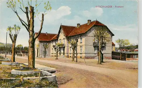 AK / Ansichtskarte  Bitsch_Lager Postamt Bitsch_Lager