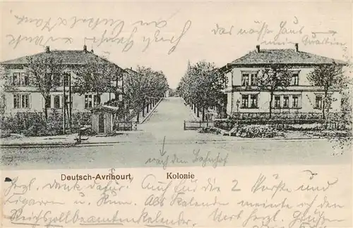 AK / Ansichtskarte  Deutsch-Avricourt_57_Moselle Kolonie Feldpost 