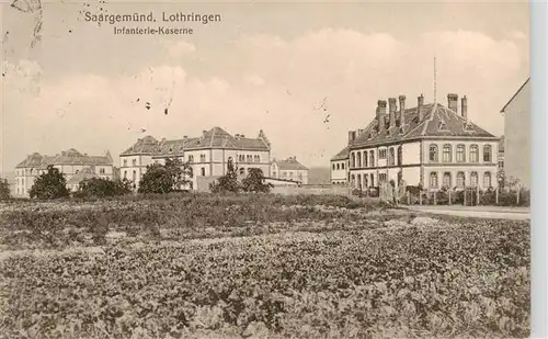 AK / Ansichtskarte  Saargemuend_Sarreguemines_57_Moselle Infanterie Kaserne 