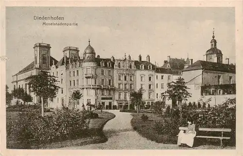 AK / Ansichtskarte  Diedenhofen_Thionville_57_Moselle Moselstadenpartie 