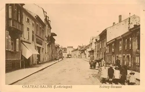AK / Ansichtskarte  Chateau-Salins_57_Moselle Solvay Strasse 