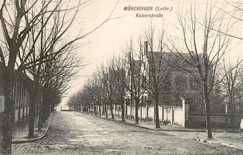AK / Ansichtskarte  Moerchingen_Morhange_57_Moselle_Lothringen Kaiserstrasse 
