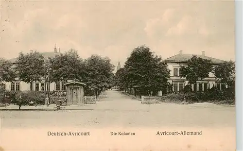 AK / Ansichtskarte  Deutsch-Avricourt_57_Moselle Die Kolonien 
