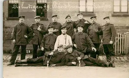 AK / Ansichtskarte  Bitsch_Bitche_57_Moselle_Lothringen Die lustigen 99er Arbeitskommandos Soldatenfoto 