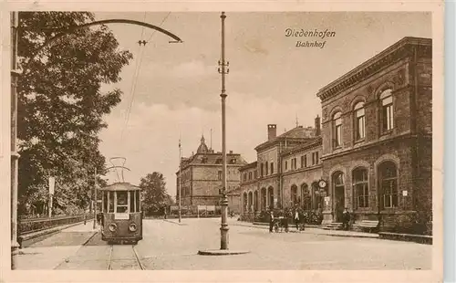 AK / Ansichtskarte  Diedenhofen_Thionville_57_Moselle Bahnhof Feldpost 