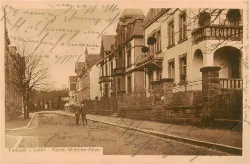 AK / Ansichtskarte  Forbach_57_Moselle_Lothringen Kaiser Wilhelm Allee 