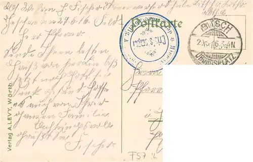 AK / Ansichtskarte  Bitsch_Bitche_57_Moselle_Lothringen Feldpost 