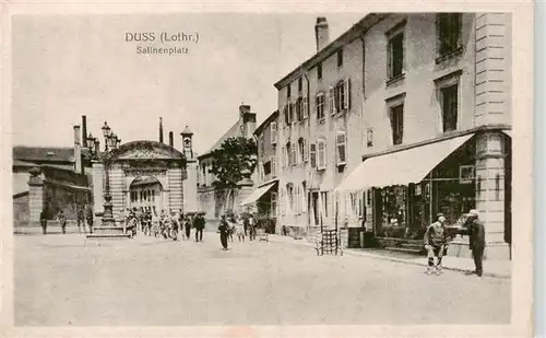 AK / Ansichtskarte  Duss_Dieuze_57_Moselle_Lothringen Salinenplatz 