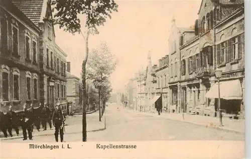 AK / Ansichtskarte  Moerchingen_Morhange_57_Moselle_Lothringen Kapellenstrasse 