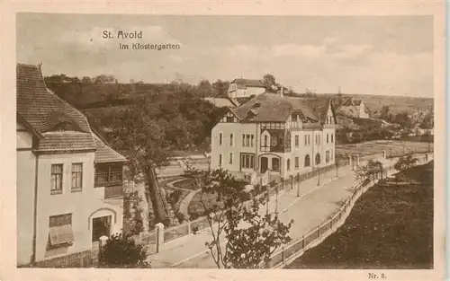 AK / Ansichtskarte  St-Avold_Saint-Avold_57_Moselle Im Klostergarten Feldpost 