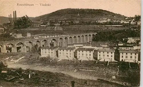 AK / Ansichtskarte  Kneuttingen_Knutange_57_Moselle Viadukt Panorama Feldpost 