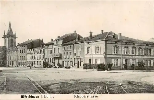 AK / Ansichtskarte  Moerchingen_Morhange_57_Moselle_Lothringen Klapperstrasse Feldpost 