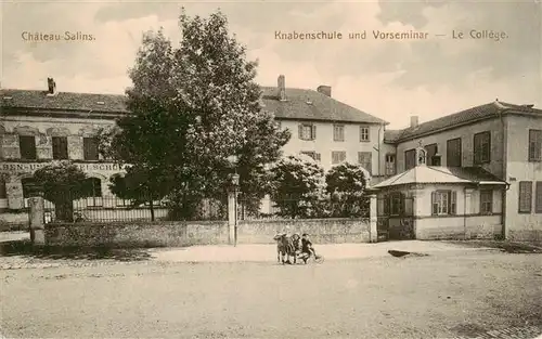 AK / Ansichtskarte  Chateau-Salins_57_Moselle Knabenschule und Vorseminar Le College  