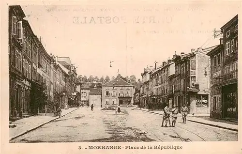 AK / Ansichtskarte  Morhange_Moerchingen_57_Moselle Place de la Republique 