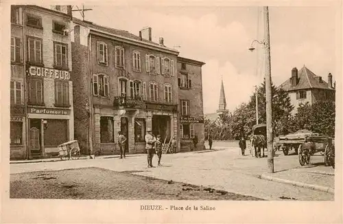 AK / Ansichtskarte  Dieuze_Duss_57_Moselle Place de la Saline 
