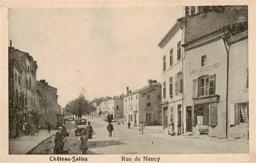 AK / Ansichtskarte  Chateau-Salins_57_Moselle Rue de Nancy 