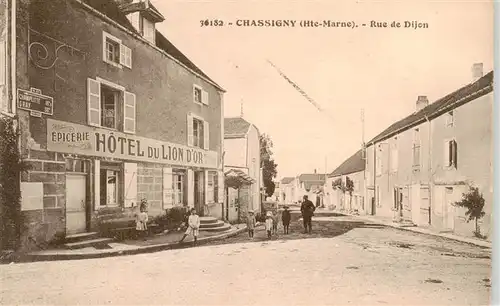 AK / Ansichtskarte  Chassigny_52_Haute-Marne Rue de Dijon 