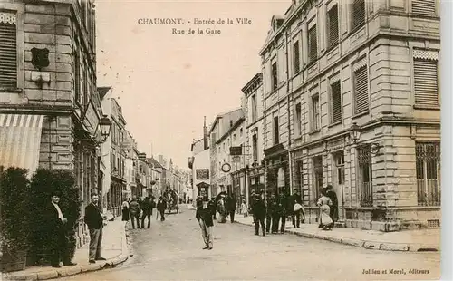 AK / Ansichtskarte  Chaumont_52_Haute-Marne Entree de la Ville Rue de la Gare 