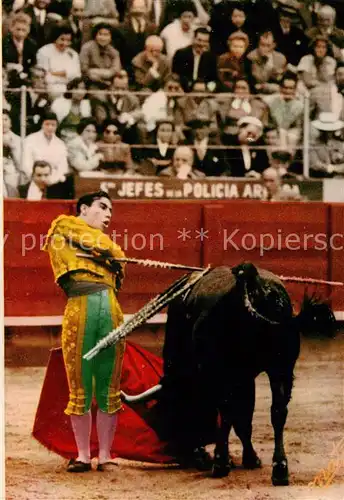 AK / Ansichtskarte 73889660 Stierkampf_Corrida_de_Toros_Bullfight La Fiesta de Los Toros 