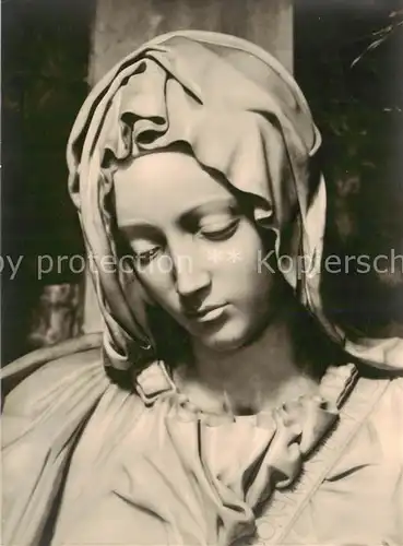 AK / Ansichtskarte 73889673 Michelangelo Plastiken Pieta Rom 