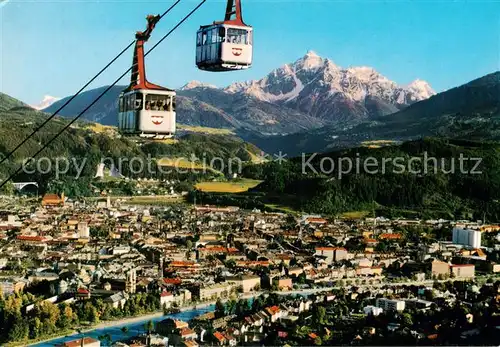 AK / Ansichtskarte 73889709 Seilbahn_Cable-Car_Telepherique Innsbruck Serles 