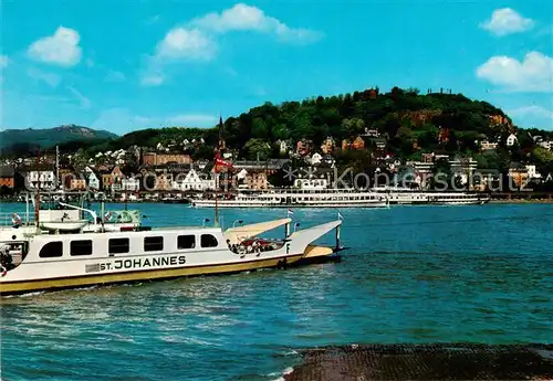 AK / Ansichtskarte  Dampfer_Binnenschifffahrt LINZ St.JOHANNES 