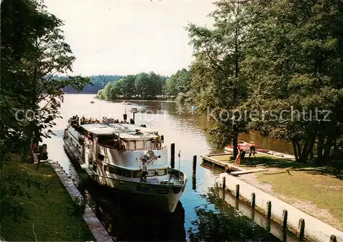 AK / Ansichtskarte  Dampfer_Binnenschifffahrt Wigry  