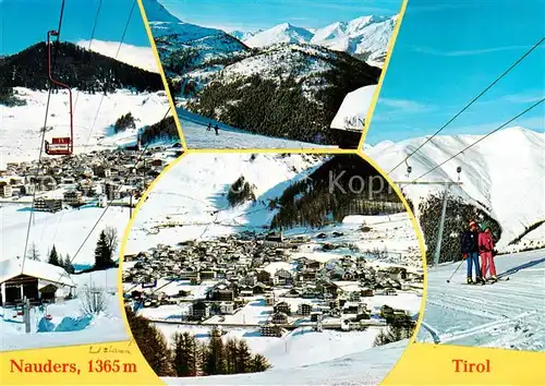 AK / Ansichtskarte  Skilift_Schlepplift_Remontees-Mecaniques Nauders Tirol 