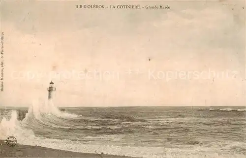 AK / Ansichtskarte  Leuchtturm_Lighthouse_Faro_Phare Ile d'Oleron la Cotinière 