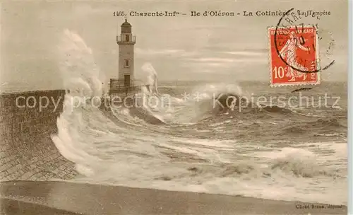 AK / Ansichtskarte  Leuchtturm_Lighthouse_Faro_Phare Ile d'Oleron la Cotinière 