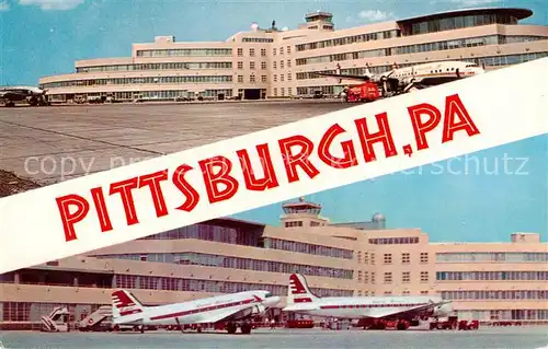 AK / Ansichtskarte 73889879 Flughafen_Airport_Aeroporto Pittsburgh Pa Flughafen_Airport