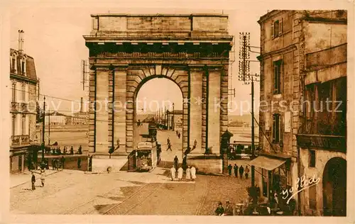 AK / Ansichtskarte  Eisenbahn_Railway_Chemin_de_Fer Bordeaux Porte de Bourgogne 