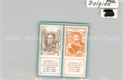AK / Ansichtskarte 73889912 Adel_Belgien Leopold I Leopold II Adel Belgien