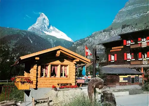 AK / Ansichtskarte  Winkelmatten_Zermatt_VS Restaurant Sonnenblick 
