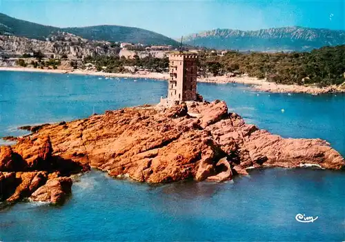 AK / Ansichtskarte  Le_Dramont_83_Var Vue aerienne Ile d'Or 