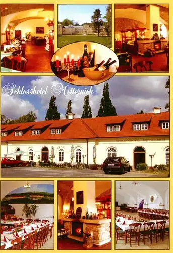 AK / Ansichtskarte  Lazne_Kynzvart_Bad_Koenigswart_CZ Schlosshotel Metternich Gastraeume Details 