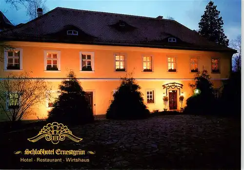 AK / Ansichtskarte  Neualbenreuth Schlosshotel Ernestgruen Hotel Restaurant Wirtshaus Neualbenreuth