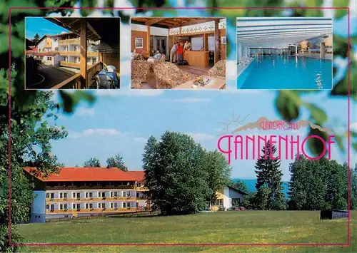 AK / Ansichtskarte  Spiegelau Landhotel Tannenhof Rezeption Hallenbad Spiegelau