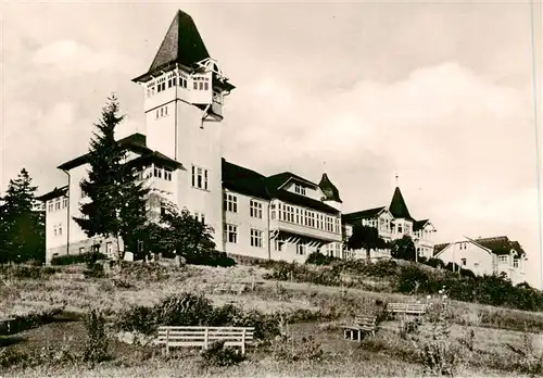 AK / Ansichtskarte  Finsterbergen_Bad Wald Kurhaus Finsterbergen_Bad