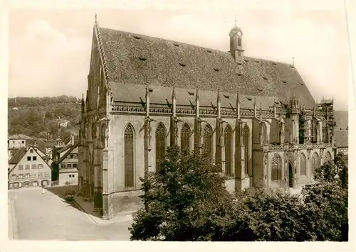 AK / Ansichtskarte  Schwaebisch_Gmuend Heiligkreuzmuenster Schwaebisch Gmuend