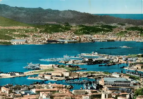 AK / Ansichtskarte  Toulon_-sur-Mer_83_Var LArsenal Vue aerienne 