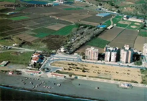 AK / Ansichtskarte  Torre_del_Mar_Malaga_ES Camping Torre del Mar Vue aerienne 