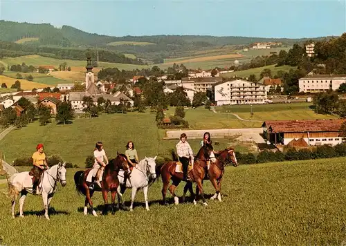 AK / Ansichtskarte  Ampflwang_Hausruckwald Reiterdorf Panorama Ampflwang Hausruckwald